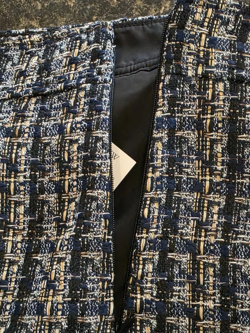 Classic Tweed A-Line Skirt NWT